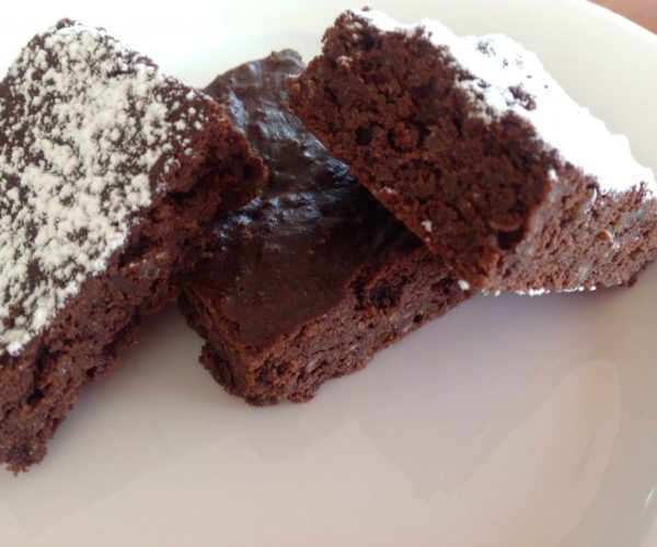 Chickpea And Virgin Coconut Oil Brownie