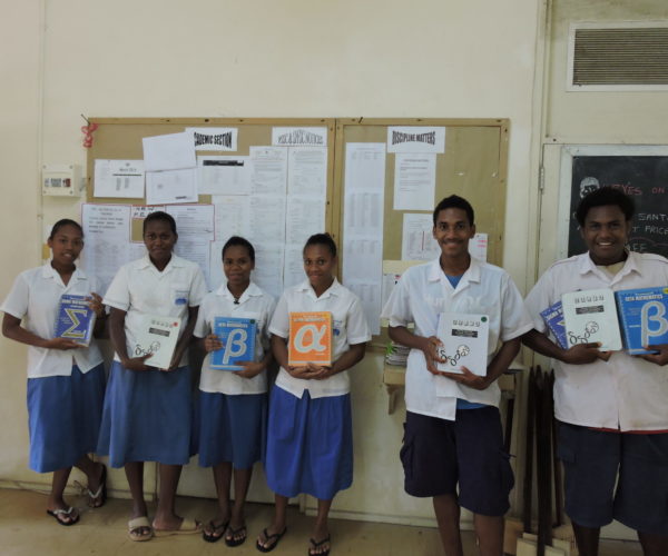 Mathematics Text Books Arrive At Matevulu College